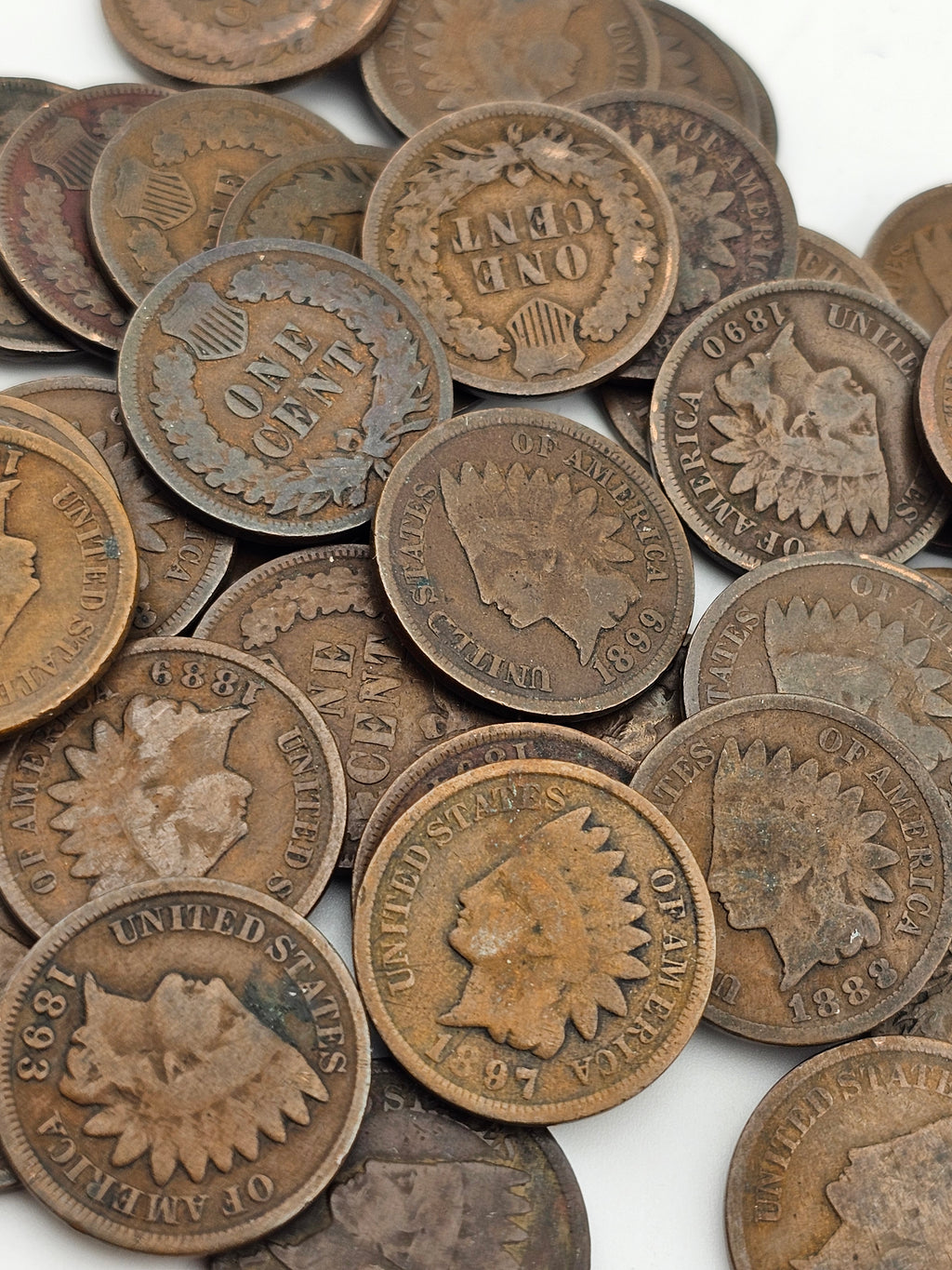 Indian Head Cents 1859-1909 Pick Your Date And Grade